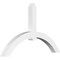 Ekena Millwork Archdale Architectural Grade PVC Gable Bracket, 84"W x 52 1/2"H x 6"D x 6"F, 15/12 Pitch GBP084X53X0606ARC00 - alternate 1